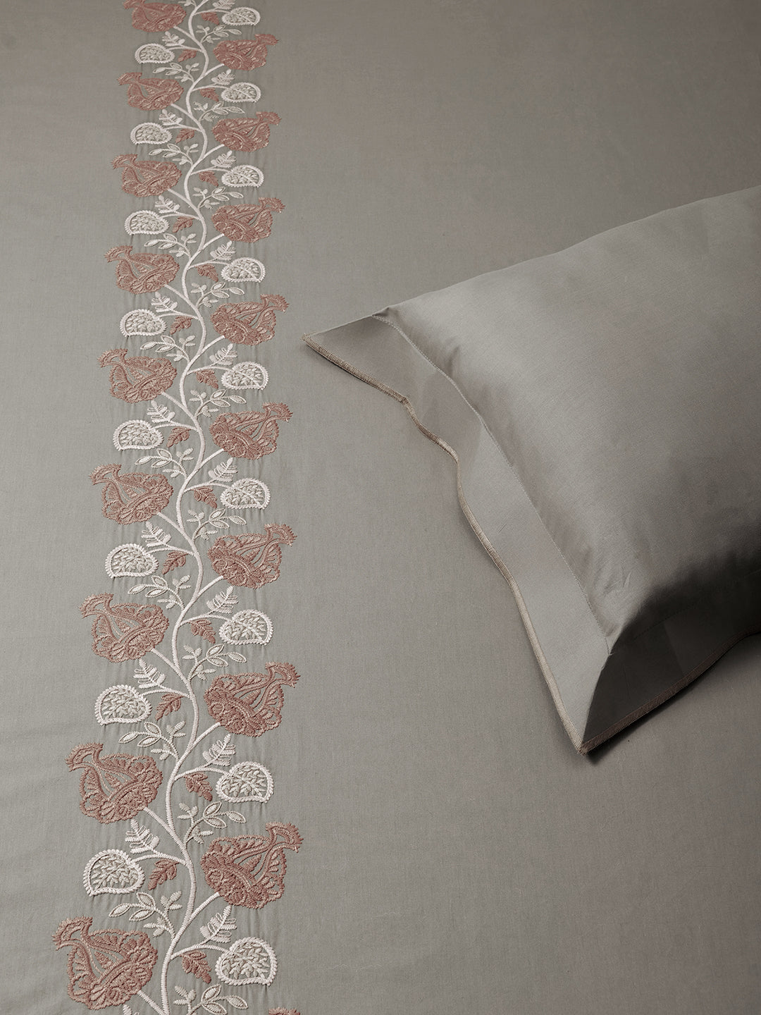VERONICA-MOCHA MERINGUE KING BED SHEET SET