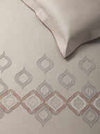 NAVETTE-PEBBLE KING BED SHEET SET