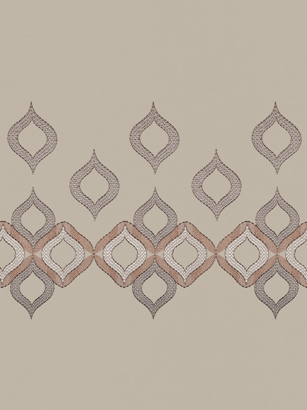 NAVETTE-PEBBLE KING BED SHEET SET