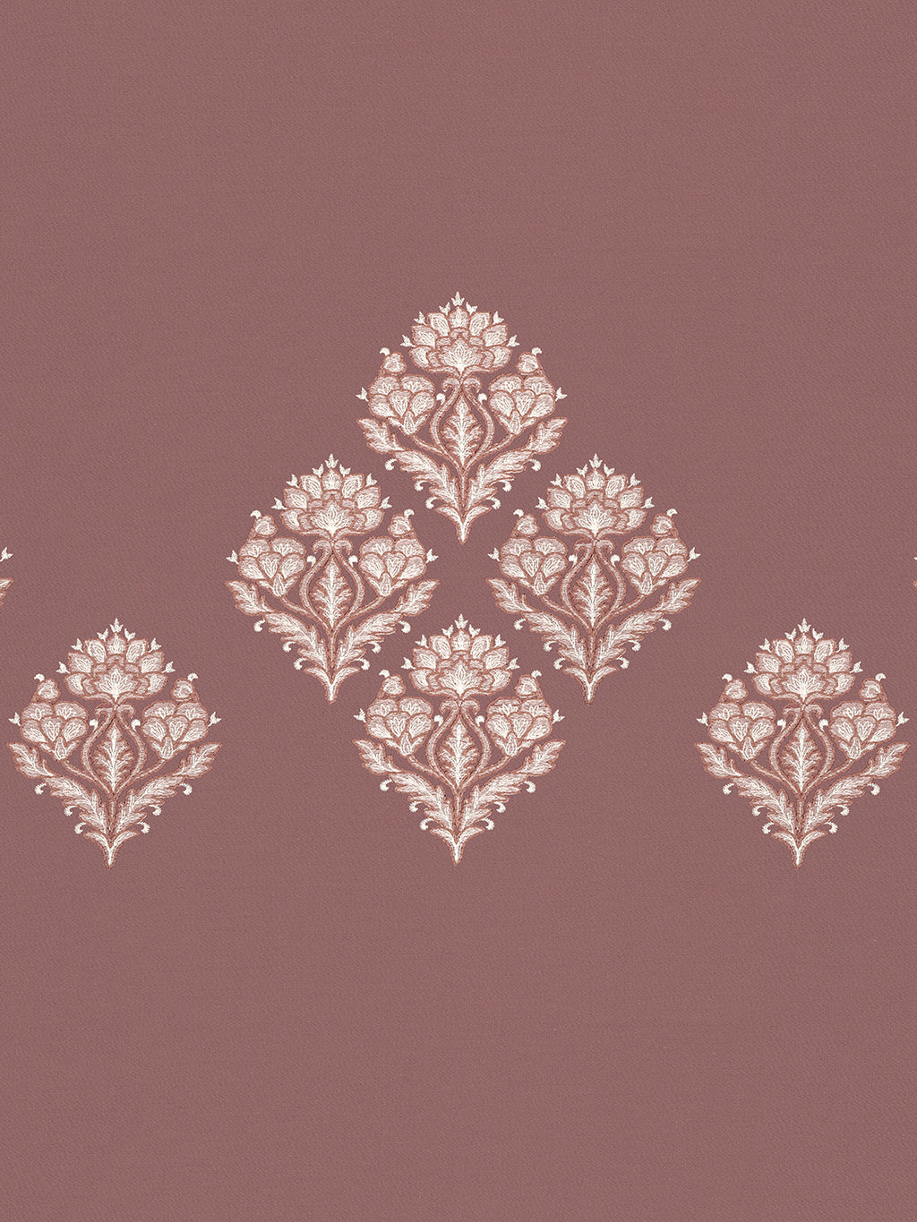 DAMASCUS-ASH ROSE KING BED SHEET SET