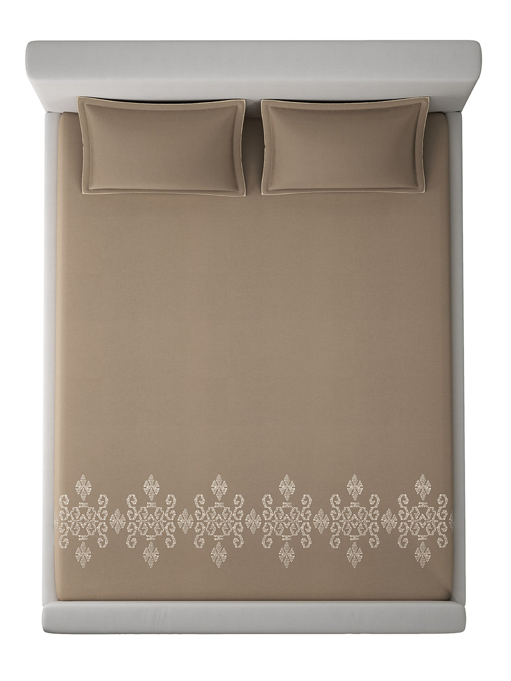 SOMERSET-CAPPUCCINO KING BED SHEET SET