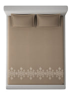 SOMERSET-CAPPUCCINO KING BED SHEET SET