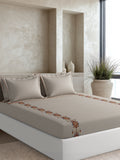 MANOR STRIPE-SALVIA KING BED SHEET SET