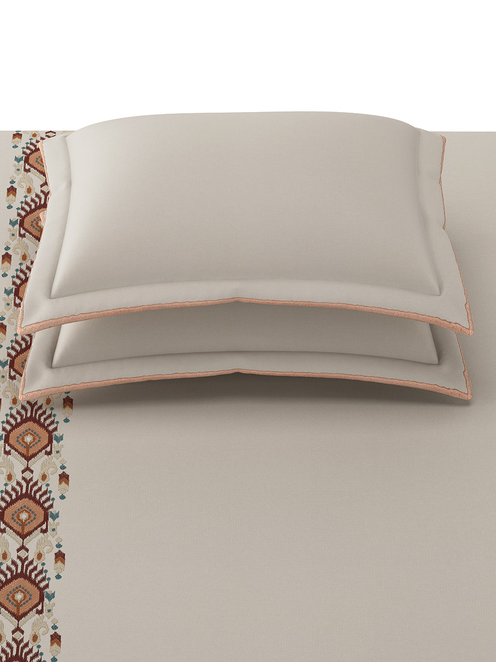MANOR STRIPE-SALVIA KING BED SHEET SET
