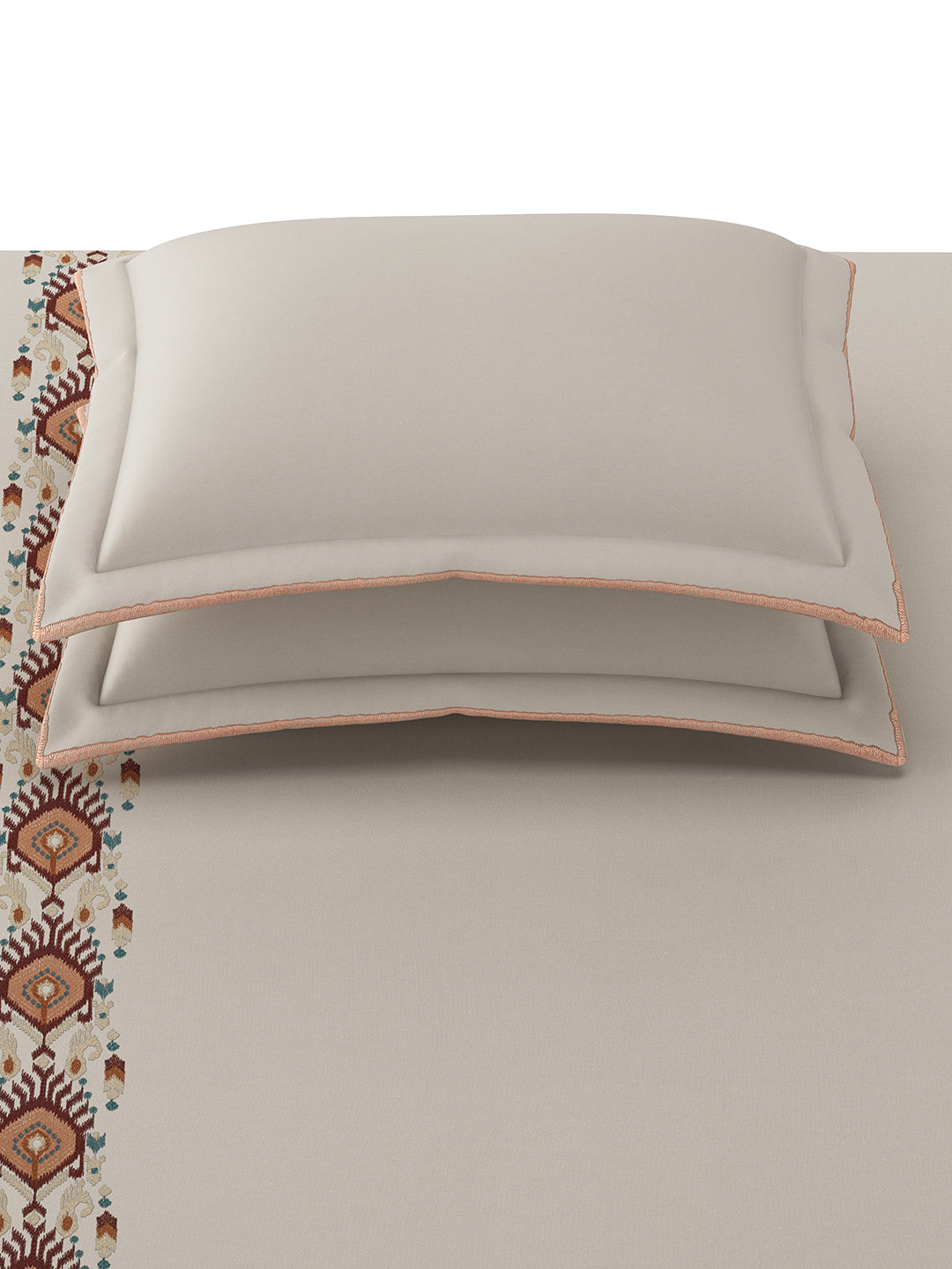MANOR STRIPE-SALVIA KING BED SHEET SET
