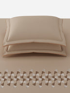 VOLUTE-BUCKSKIN KING BED SHEET SET