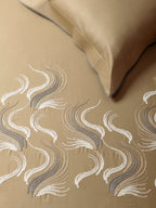 REEF-MUSTARD  KING BED SHEET SET