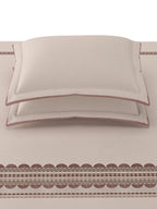 AZTEC-TAUPE KING BED SHEET SET
