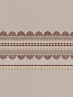 AZTEC-TAUPE KING BED SHEET SET