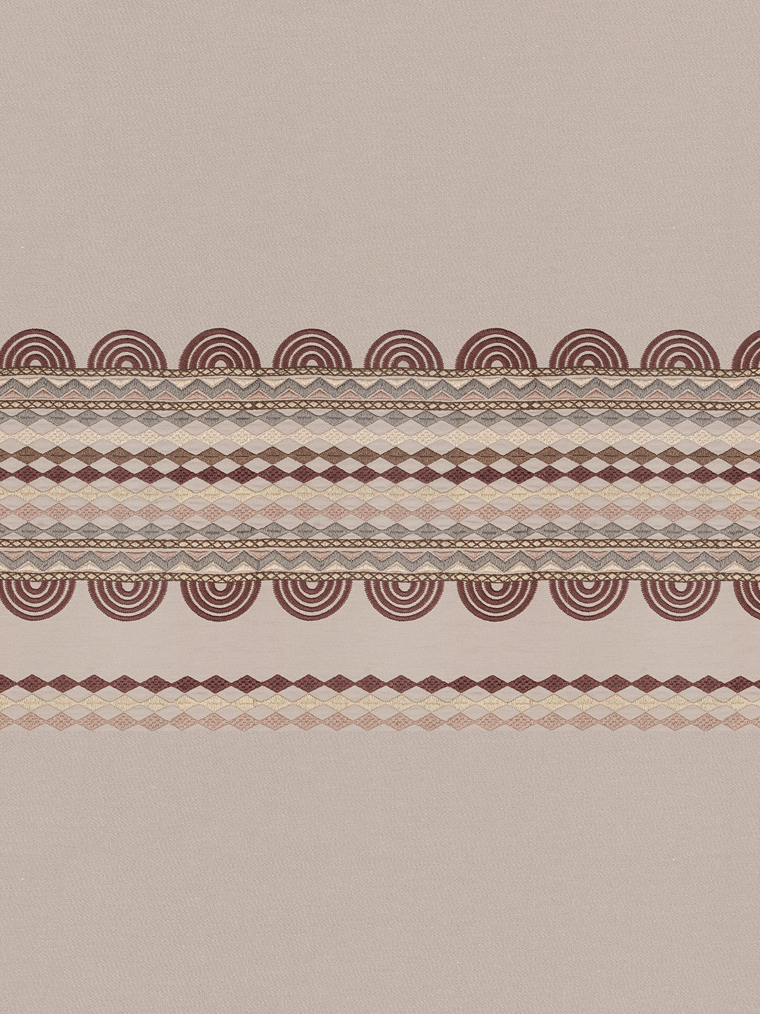 AZTEC-TAUPE KING BED SHEET SET