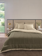 ALTROVE -TIMBER WOLF - SAND REVERSIBLE DOUBLE COMFORTER