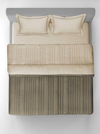 ALTROVE -TIMBER WOLF - SAND REVERSIBLE DOUBLE COMFORTER