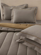 FURROW-SOUTHERN VINE -  MUSTARD REVERSIBLE DOUBLE COMFORTER