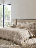 GARNET-PEBBLE - COFFEE REVERSIBLE SINGLE COMFORTER