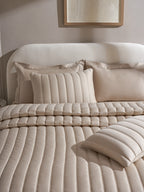 AVENUE-BISCUIT DOUBLE QUILTED BED SPREAD