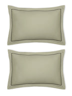 WAVE CREST-THYME  - DESERT SAGE REVERSIBLE DOUBLE COMFORTER BEDDING SET