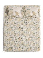 CARNATION-SAND KING BED SHEET SET