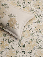 CARNATION-SAND KING BED SHEET SET