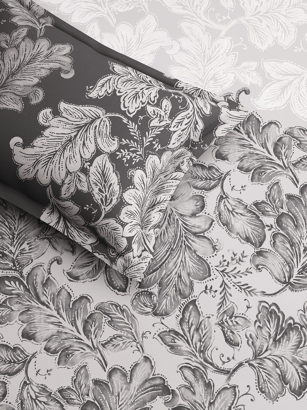 OAKLEAF-STORM GREY DOUBLE BED IN BAG