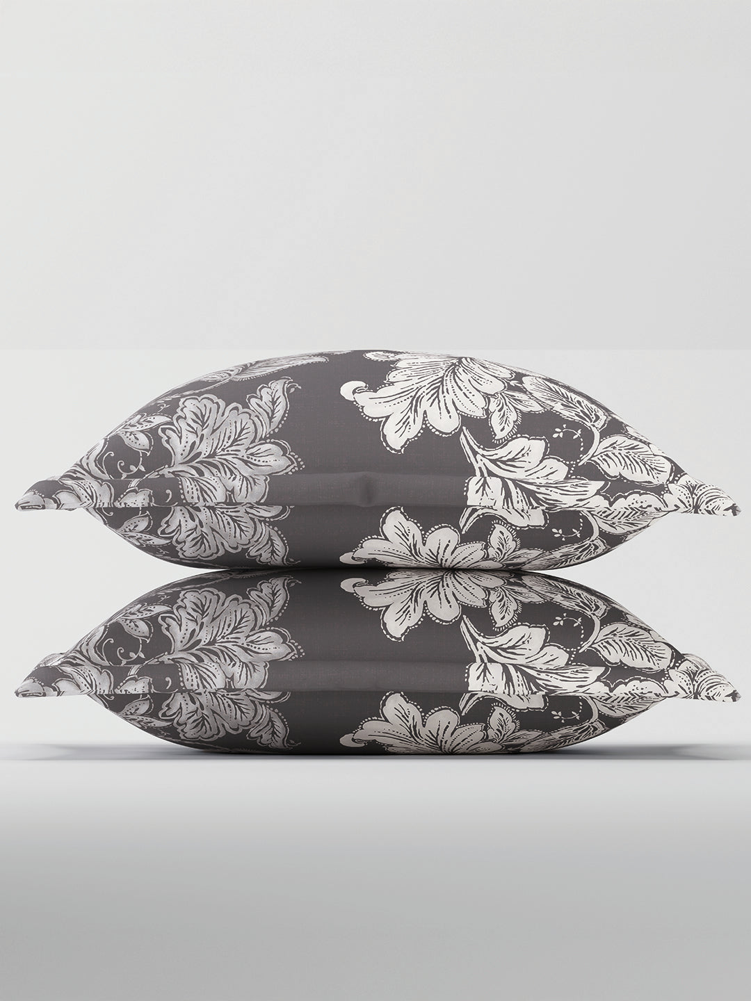 OAKLEAF-STORM GREY DOUBLE BED IN BAG