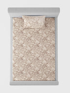 PAVOT-DOESKIN SINGLE BED SHEET SET