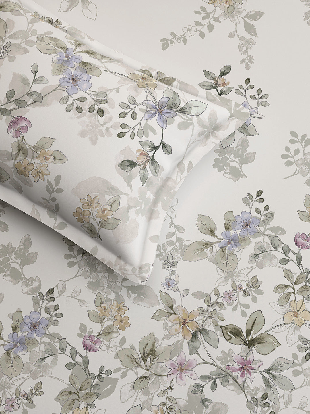 WINDFLOWER-CANDY SINGLE BED SHEET SET