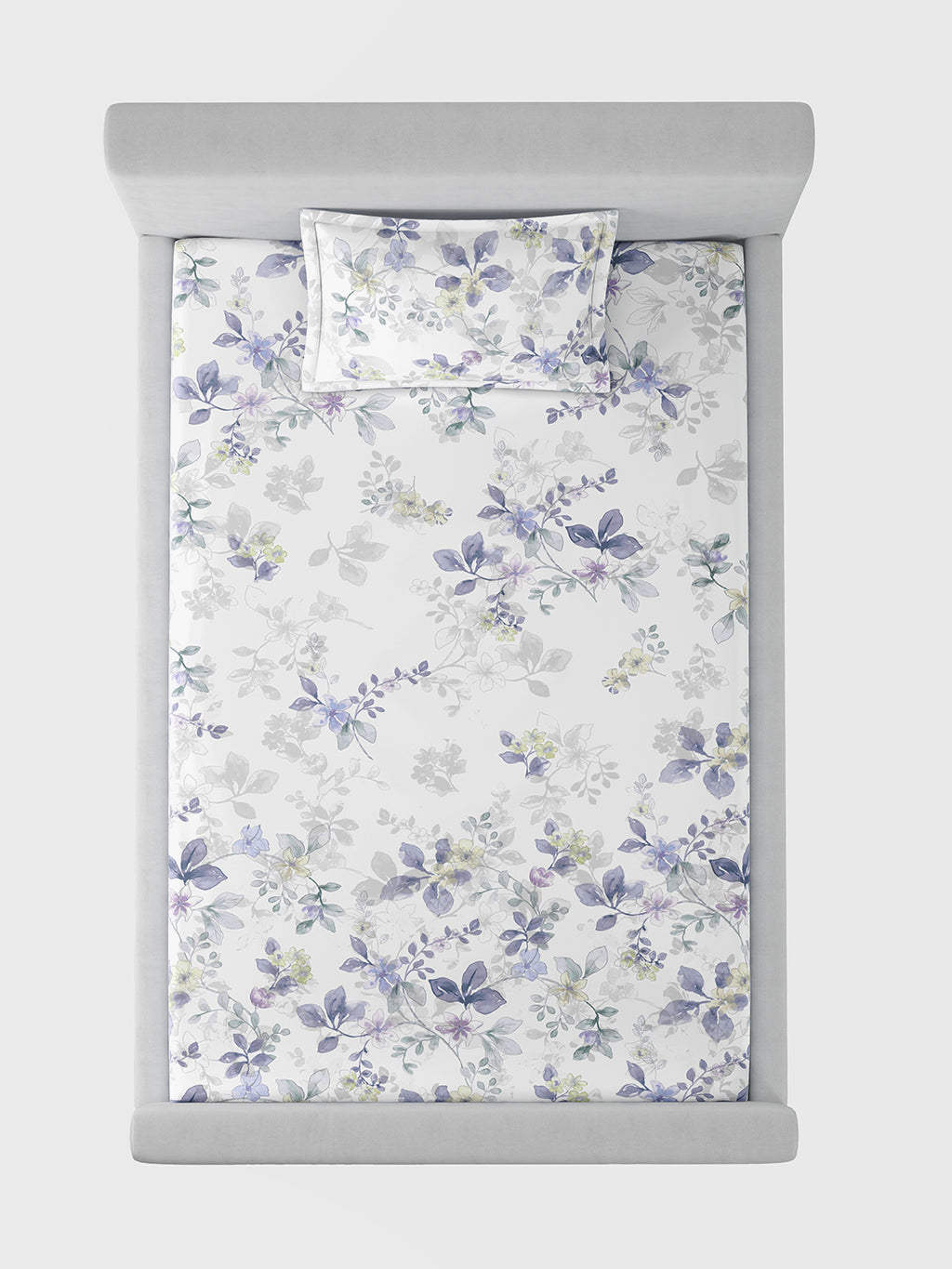 WINDFLOWER-STONEWASH SINGLE BED SHEET SET
