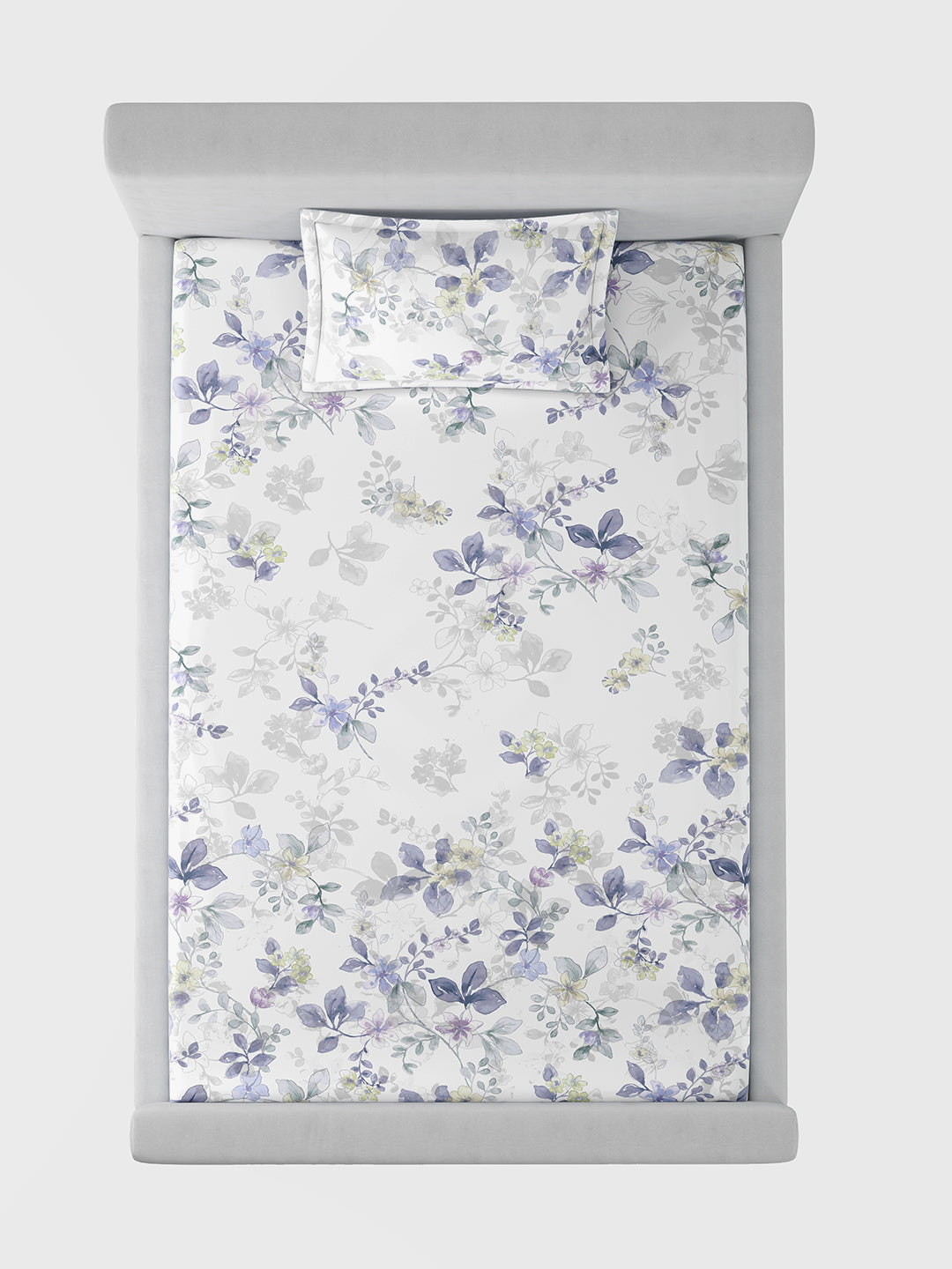 WINDFLOWER-STONEWASH SINGLE BED SHEET SET
