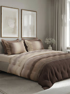 HAZE-NUTMEG SINGLE BED SHEET SET