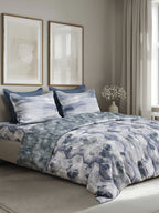 HONEYCOMB-AQUA SINGLE BED SHEET SET