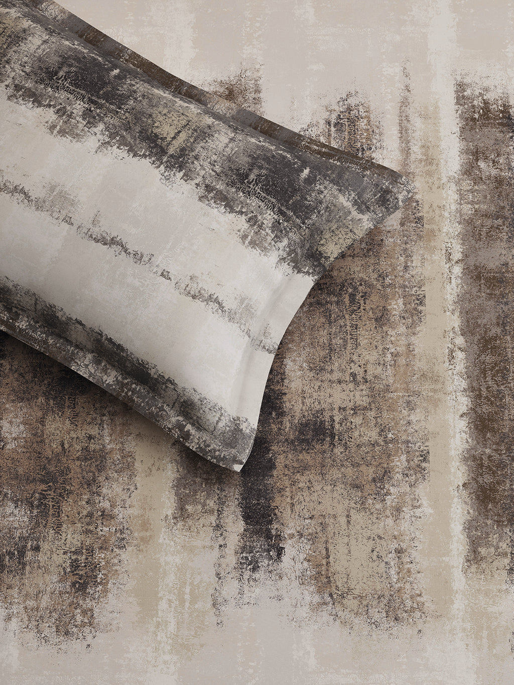 STUCCO-COCOA SINGLE BED SHEET SET