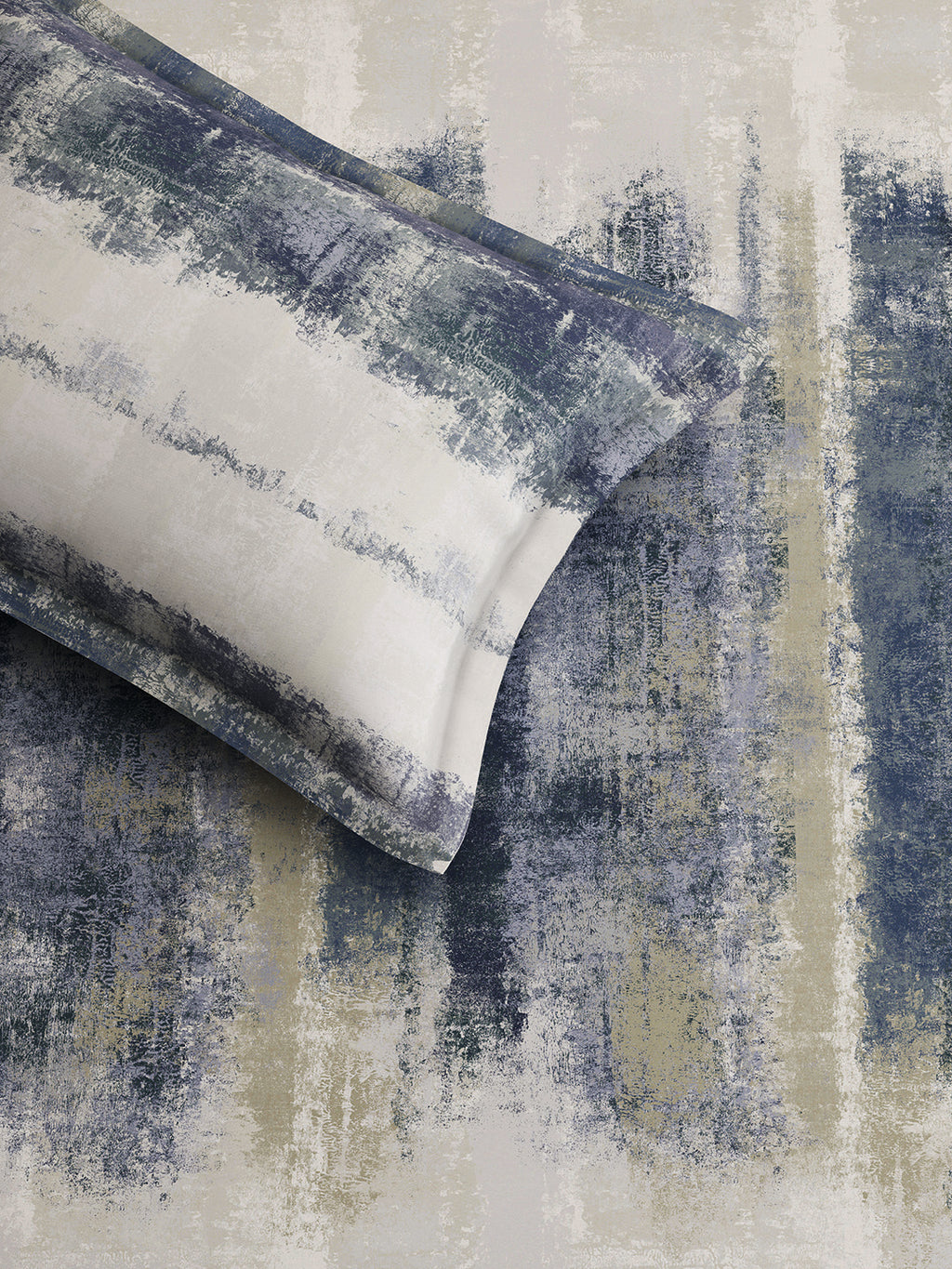 STUCCO-SEA BLUE SINGLE BED SHEET SET