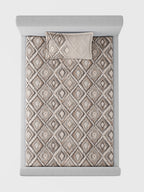 ELMAS-UMBER SINGLE BED SHEET SET