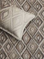 ELMAS-UMBER SINGLE BED SHEET SET
