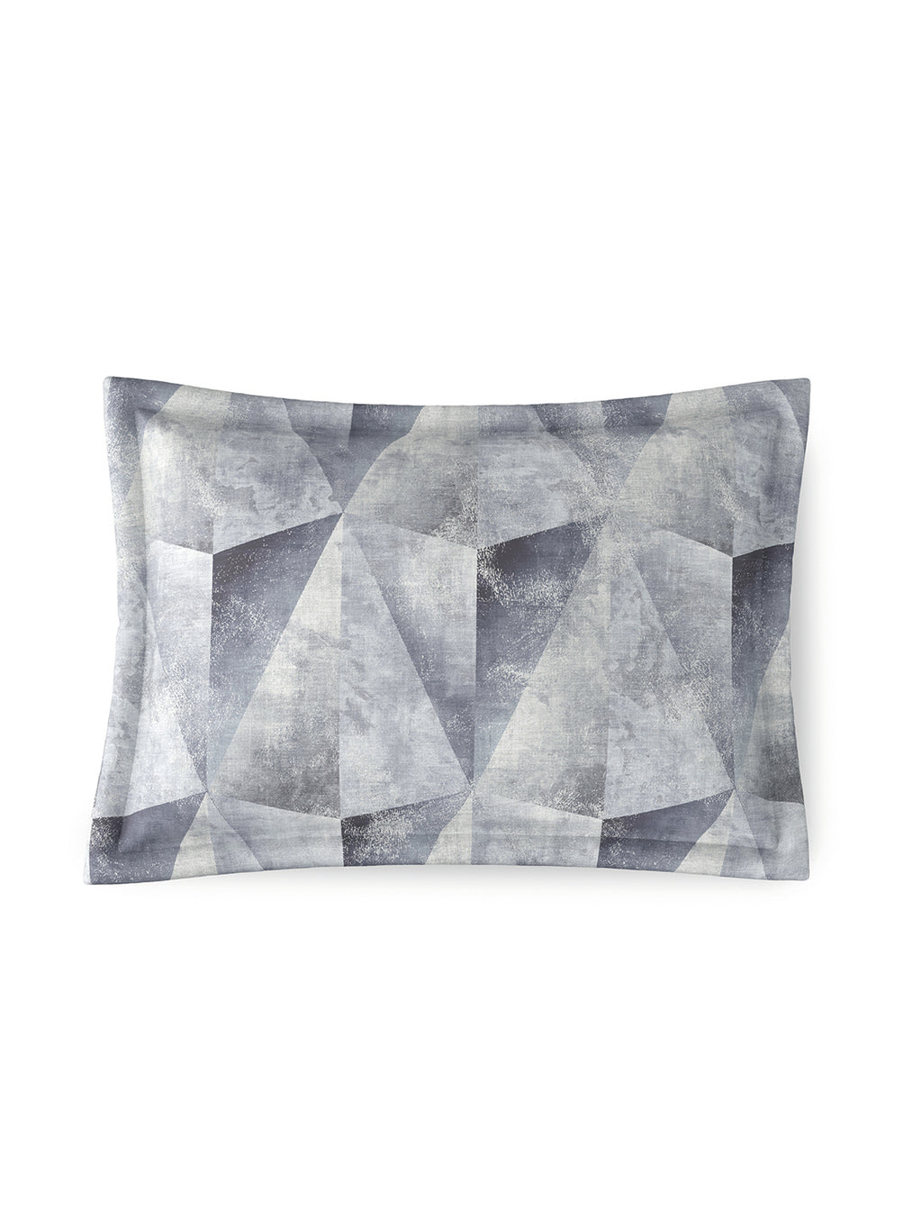 TRIGON-SLATE GREY SINGLE BED SHEET SET