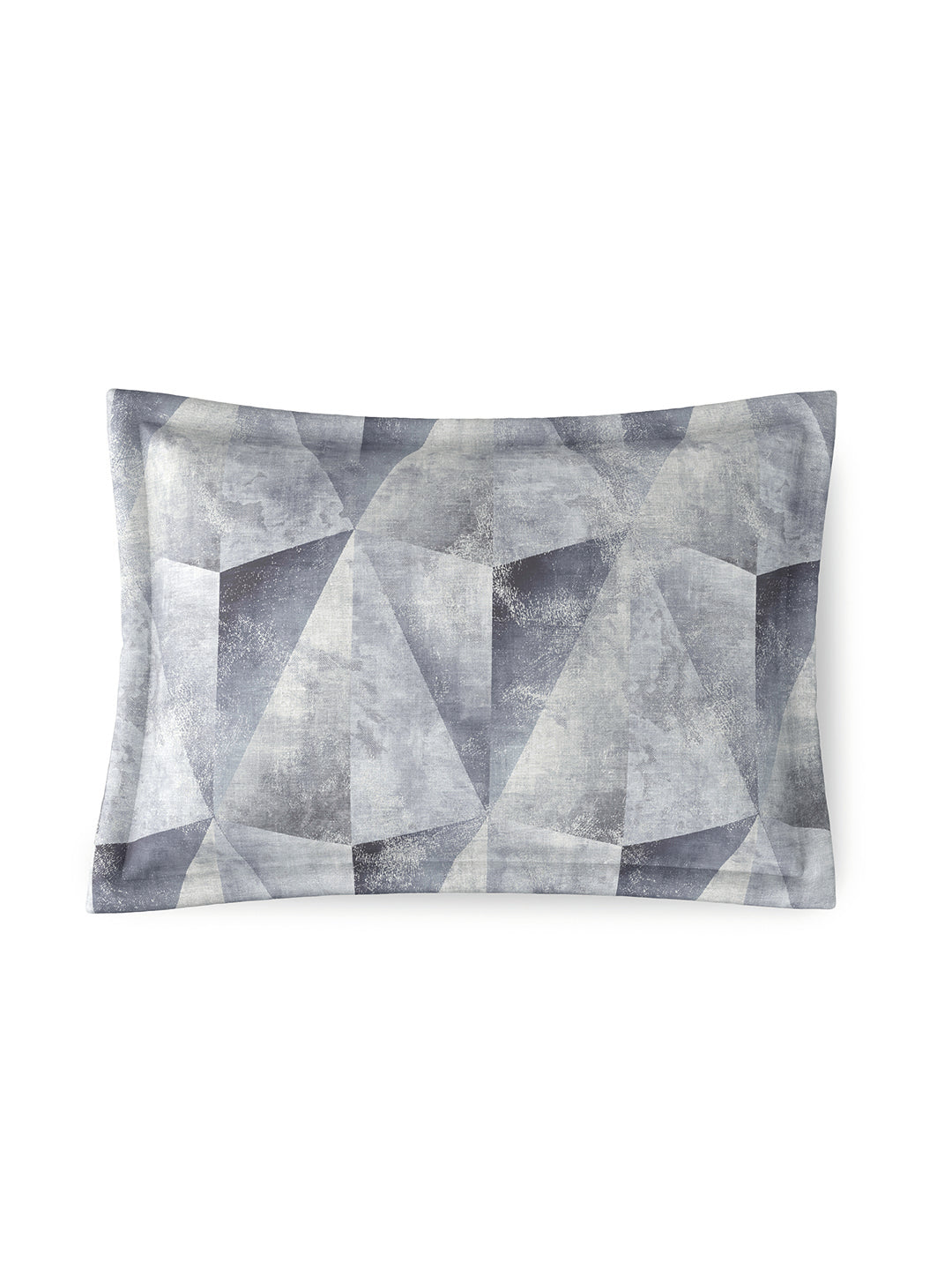 TRIGON-SLATE GREY SINGLE BED SHEET SET