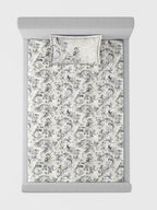 ACANTHUS-MINERAL SINGLE BED SHEET SET