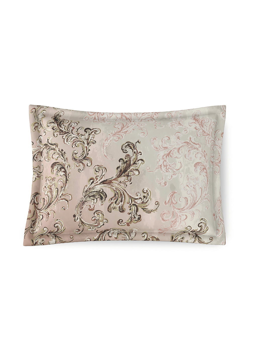 ACANTHUS-RUSSET SINGLE BED SHEET SET