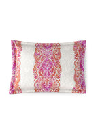 DYNASTY-TANGERINE- PINK SINGLE BED SHEET SET