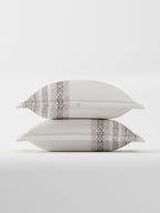 BROOKE STRIPE-CHARCOAL KING BED SHEET SET
