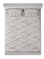 CANOPY-DOVE GREY KING BED SHEET SET