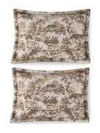 CANOPY-TAUPE KING BED SHEET SET
