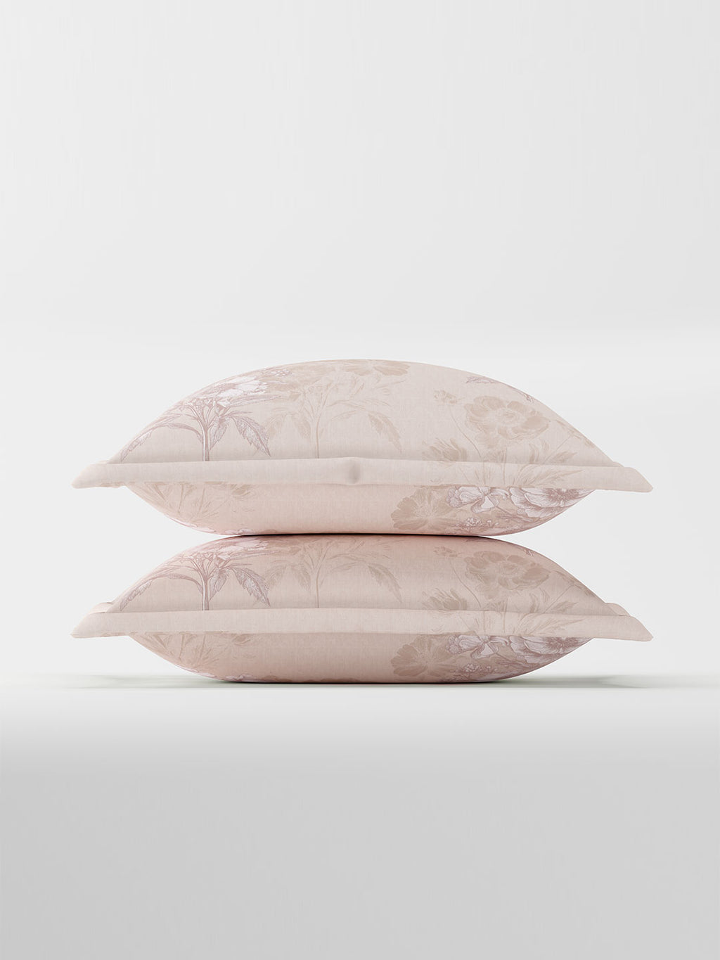 BEGONIA-SHELL PINK KING BED SHEET SET