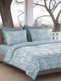SCROLL-FROST KING BED SHEET SET