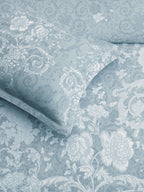 SCROLL-FROST KING BED SHEET SET