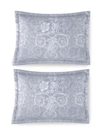 SCROLL-FROST KING BED SHEET SET