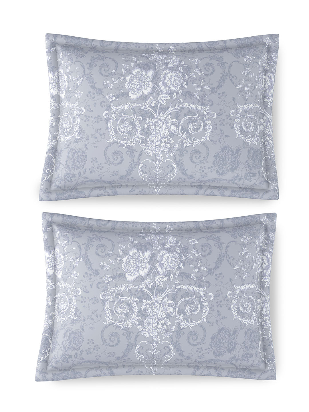 SCROLL-FROST KING BED SHEET SET