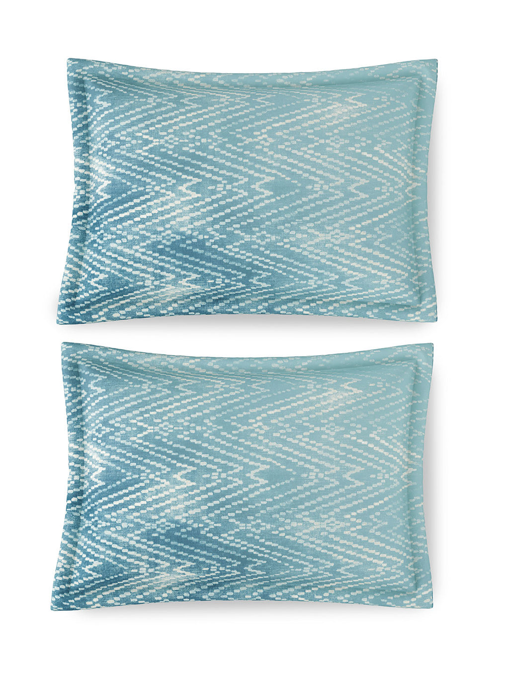 DECCAN-CLASSIC BLUE KING BED SHEET SET