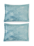 DECCAN-CLASSIC BLUE KING BED SHEET SET