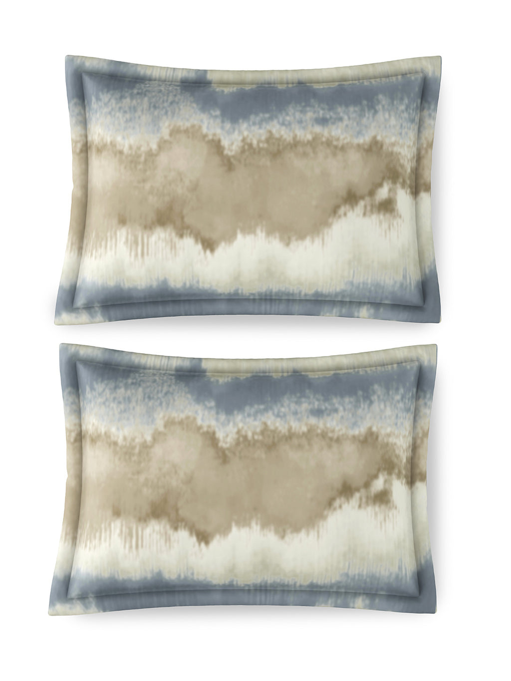 TUSCANY-BLUE SAND KING BED SHEET SET